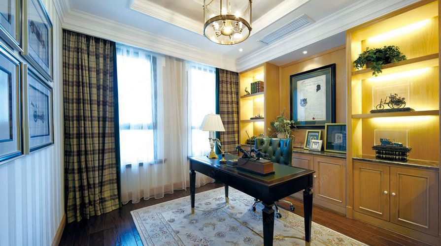 太原装修案例160㎡古典美式三居