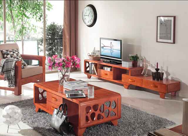 客厅实木家具搭配有方法，这些技巧要知道！