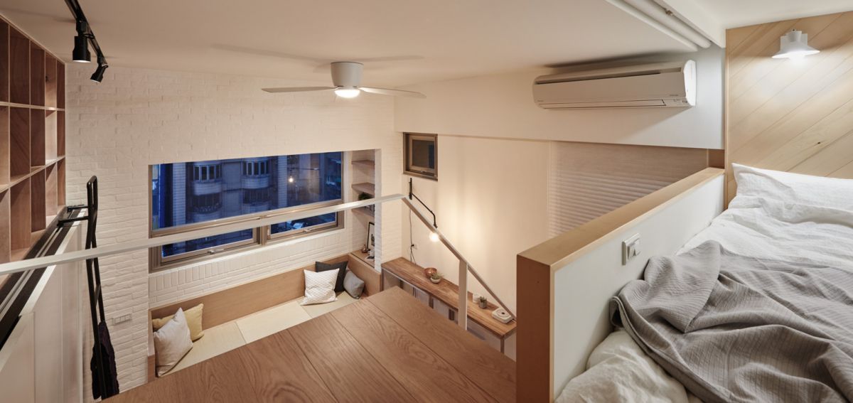 44平米复式loft~清新风格