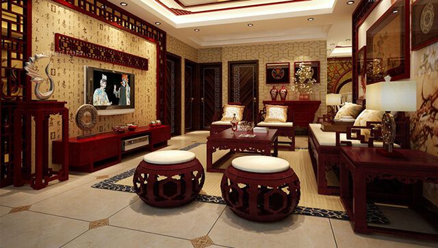 中式装修效果图，创艺佳装饰告诉你这样装