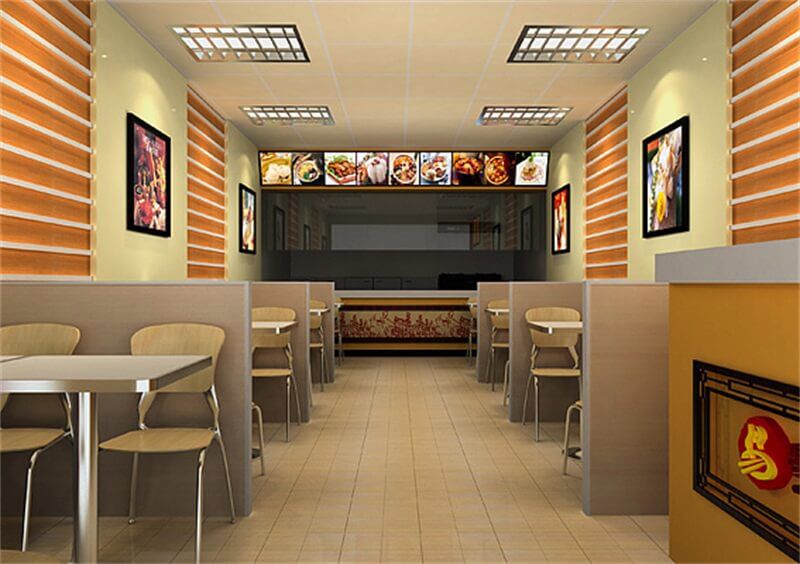 【太原小吃店装修】吃的High的装修在这里！