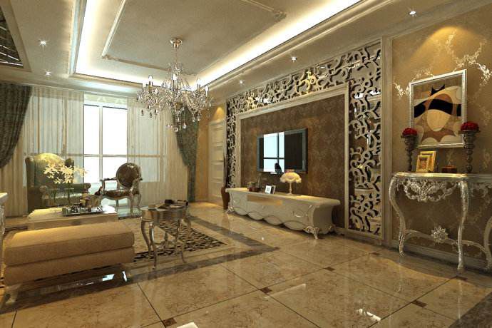 【太原欧式风格装修】高贵典雅，尽显柔美气质！