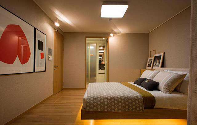 卧室面积小，家具摆放有技巧，空间瞬间变大！